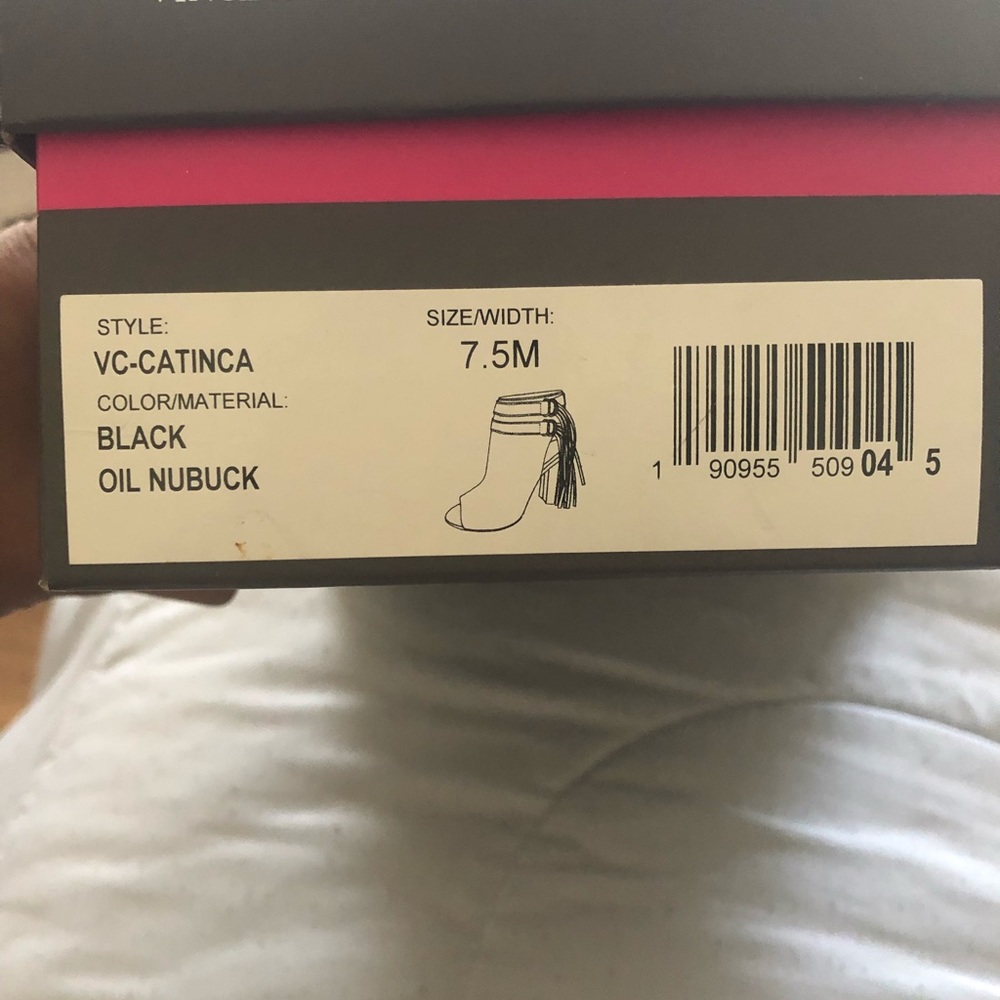 Vince Camuto Black booties. - Picture 3 of 4